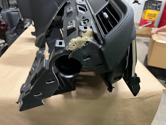 2015-2017 Ford Mustang GT 5.0 Leather Dash Pad Frame