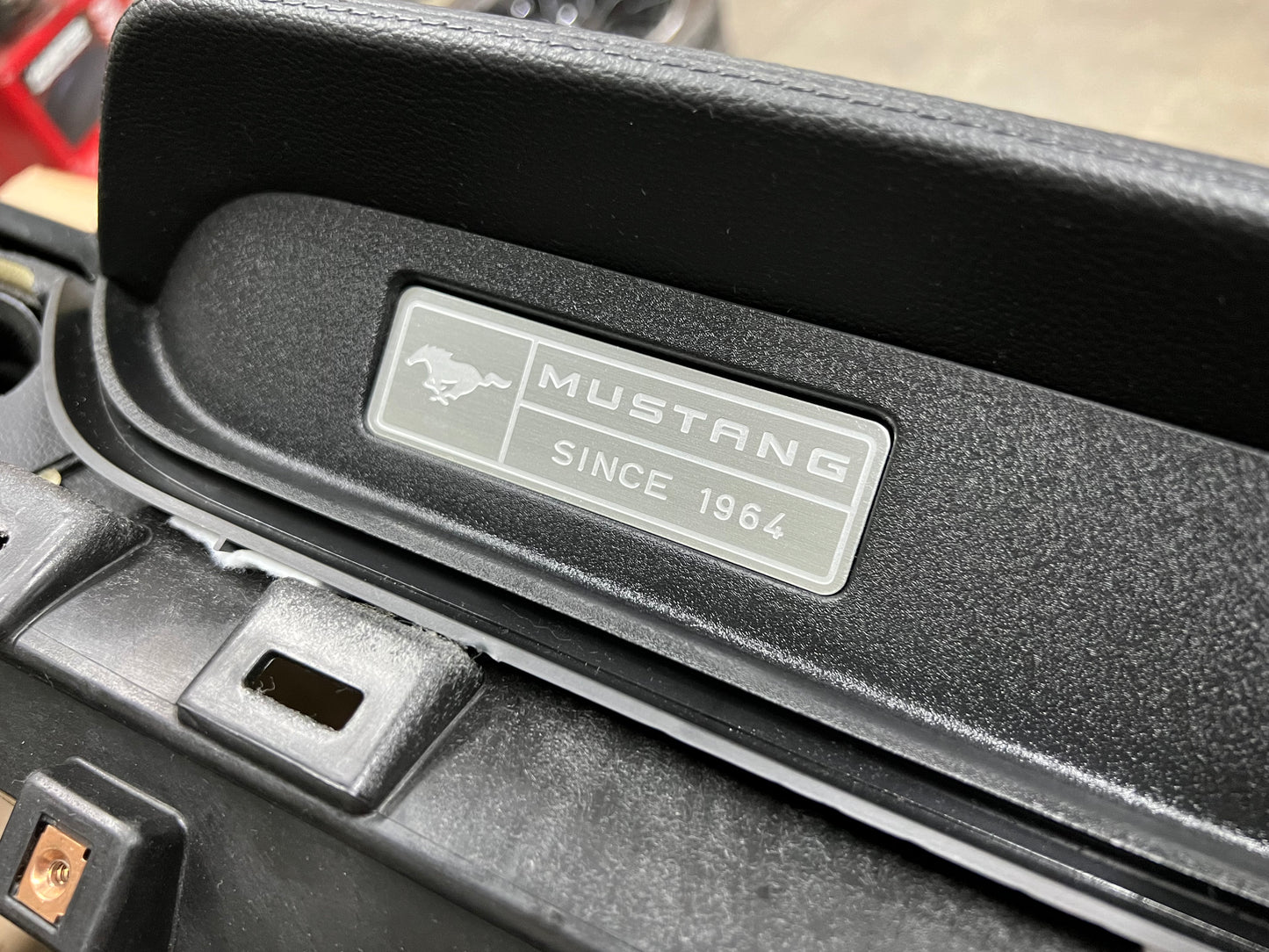 2015-2017 Ford Mustang GT 5.0 Leather Dash Pad Frame