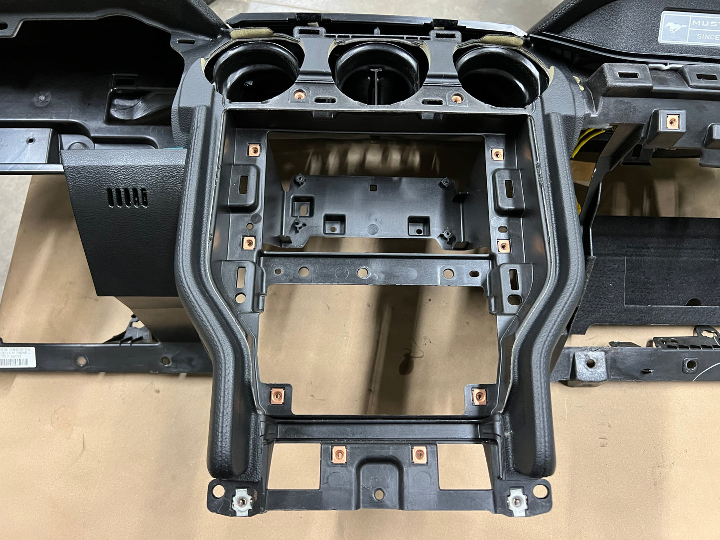 2015-2017 Ford Mustang GT 5.0 Leather Dash Pad Frame