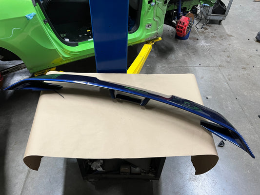 2018-2023 Ford Mustang GT V6 EcoBoost Rear Trunk 4-Post Spoiler "Blue"