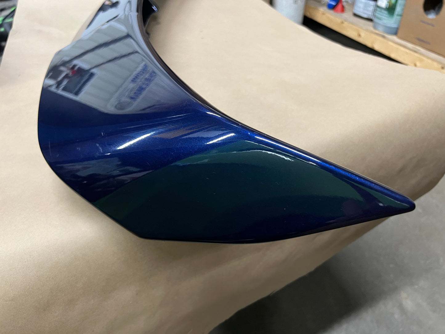 2018-2023 Ford Mustang GT V6 EcoBoost Rear Trunk 4-Post Spoiler "Blue"