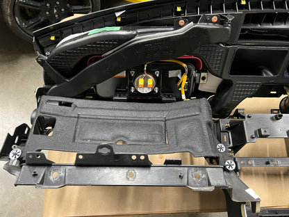 2018-2022 Ford Mustang Bullitt GT 5.0 PP1 Leather Dash Pad Frame Green Stitch