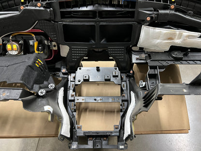 2018-2022 Ford Mustang Bullitt GT 5.0 PP1 Leather Dash Pad Frame Green Stitch