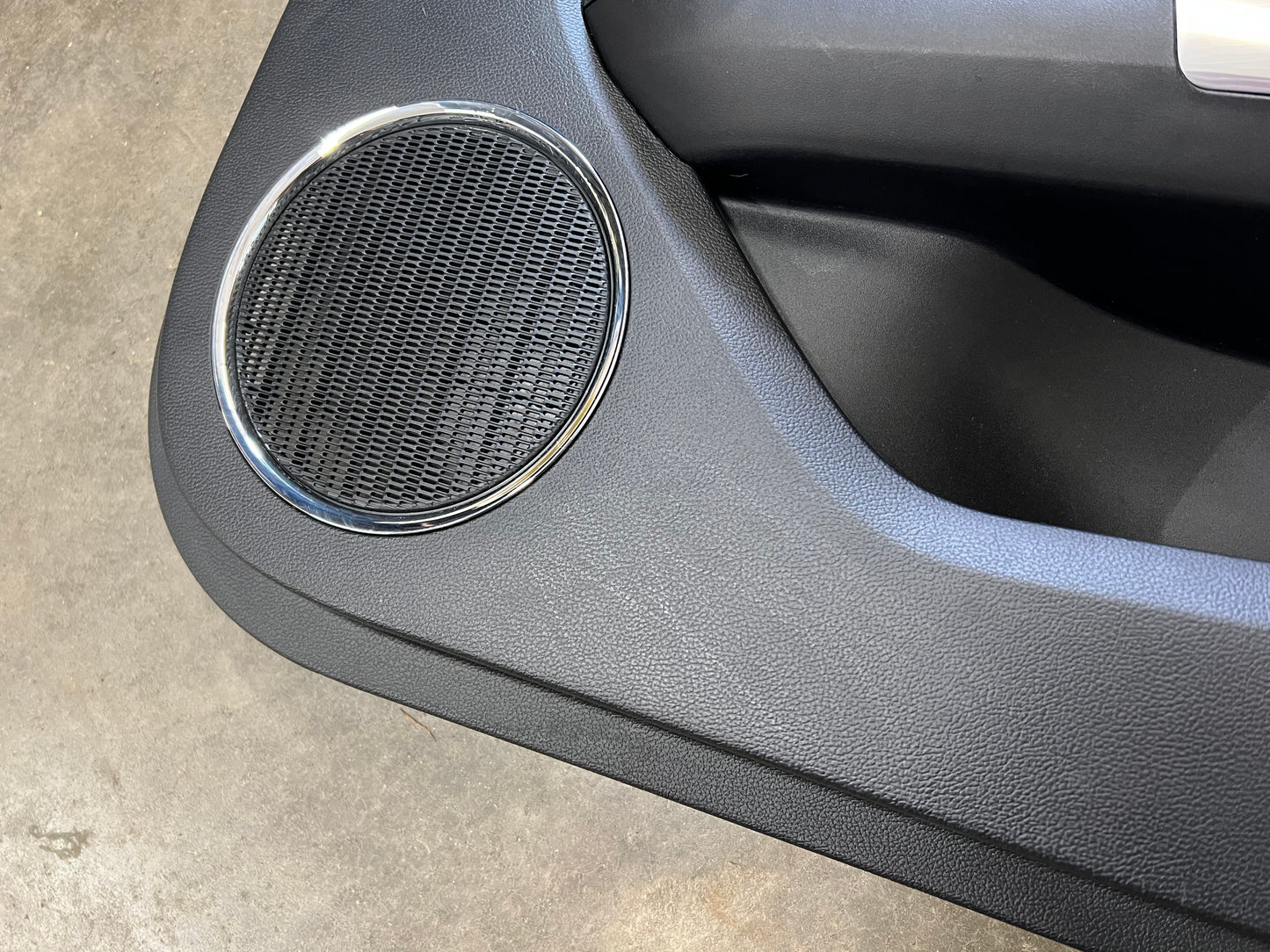 2018-2023 Mustang GT V6 EcoBoost LH RH Premium Leather Insert Door Panels Pair