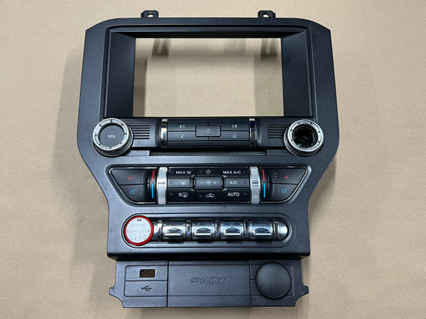 2015 2016 2017 Ford Mustang GT Face Plate Premium Radio 8 inch Trim Piece – OEM