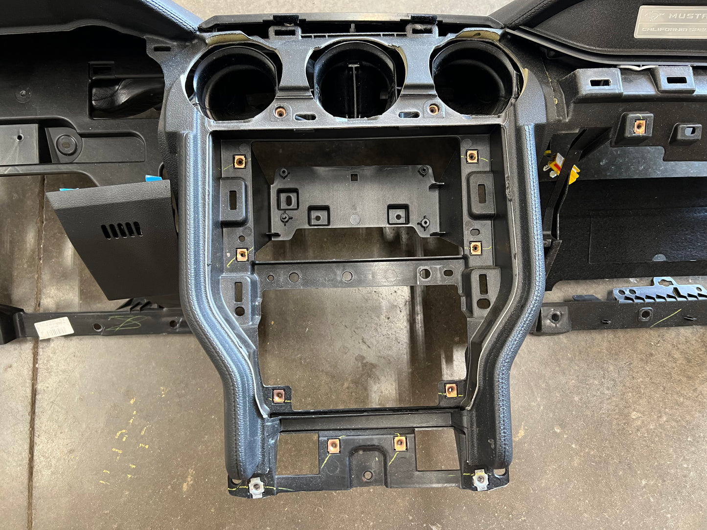 2015 2016 2017 Ford Mustang GT 5.0 Leather Dash Pad Frame - OEM