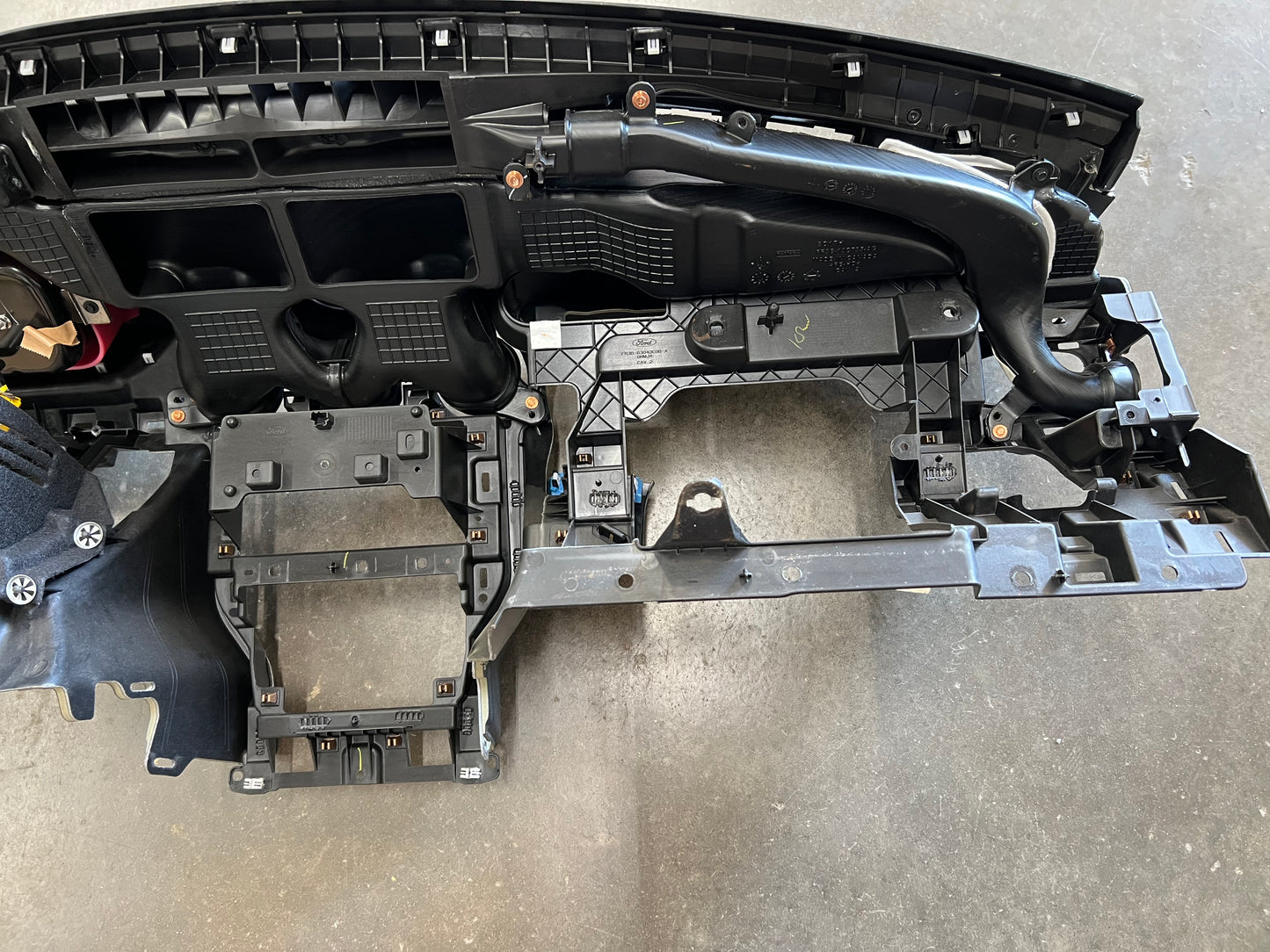2015 2016 2017 Ford Mustang GT 5.0 Leather Dash Pad Frame - OEM