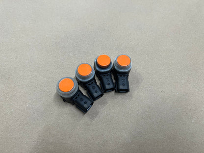 2015-2021 Ford Mustang GT Parking Assist Sensors (4) "Orange"