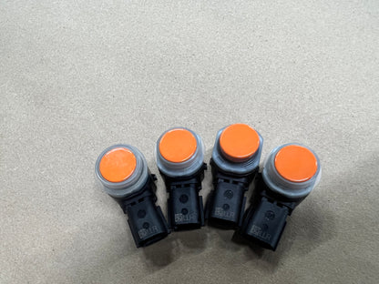 2015-2021 Ford Mustang GT Parking Assist Sensors (4) "Orange"