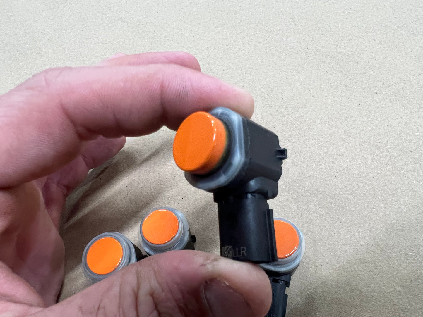 2015-2021 Ford Mustang GT Parking Assist Sensors (4) "Orange"
