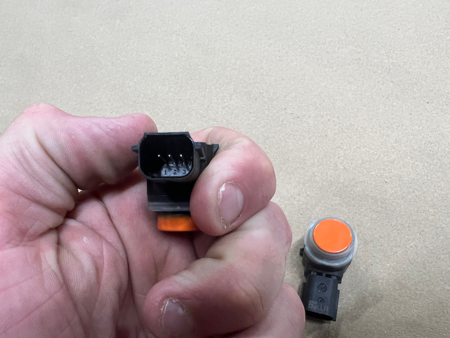 2015-2021 Ford Mustang GT Parking Assist Sensors (4) "Orange"