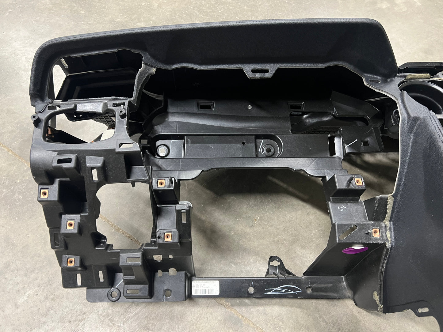 2018-2022 Ford Mustang GT 5.0 Leather Dash Pad Frame